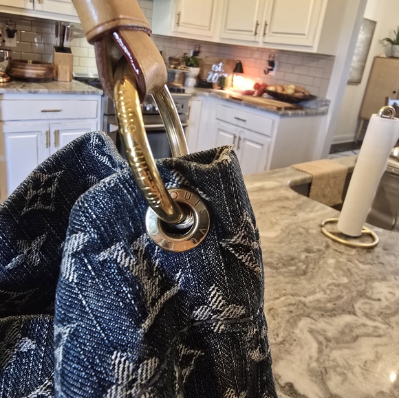 SOLD!! Louis Vuitton DENIM Daily RARE!! - Picture 8 of 11